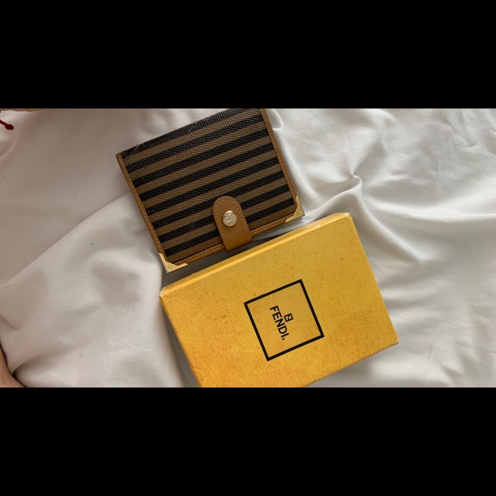 Authentic Vintage Fendi Card Case/Wallet.